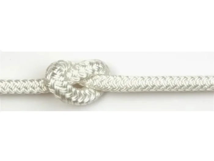 Kingfisher Braid On Braid Rope 16 Platt- Sizes 6,8 & 10mm – Colour White