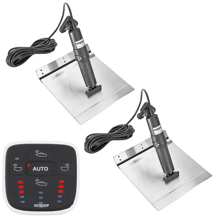 Lectrotab XKA Aluminum Alloy Trim Tab Kit with ALC-1 Control – 9 x 9