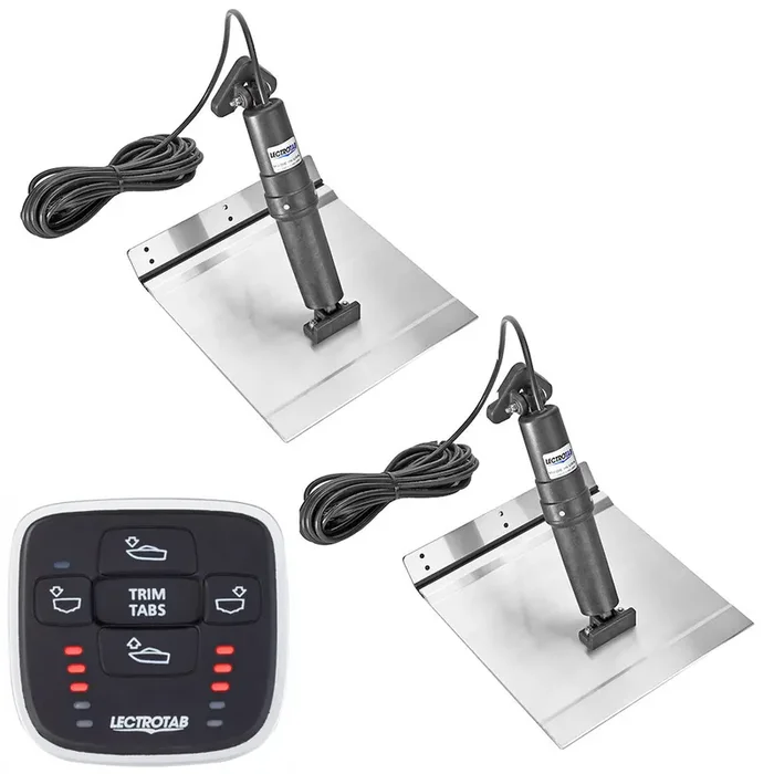Lectrotab XKA Aluminum Alloy Trim Tab Kit with MLC-1 Control – 9 x 12