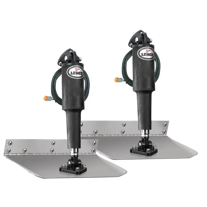 Lenco 9in x 30in Standard Trim Tab Kit without Switch Kit 12V
