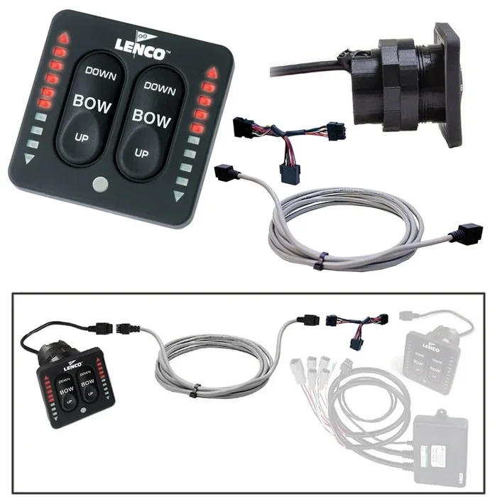 Lenco Flybridge Kit f/LED Indicator Key Pad f/Two-Piece Tactile Switch – 20′ [11941-002]
