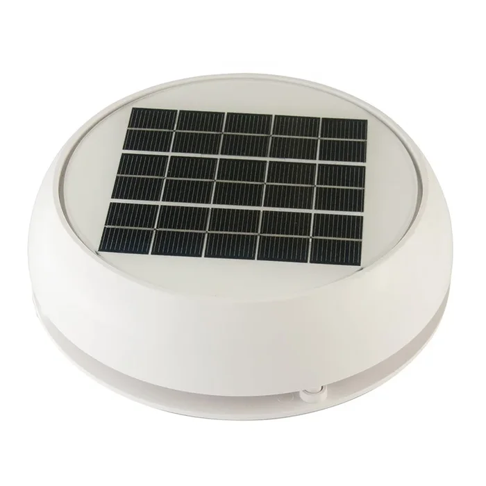 Marinco Day/Night Solar Vent 4″ – White