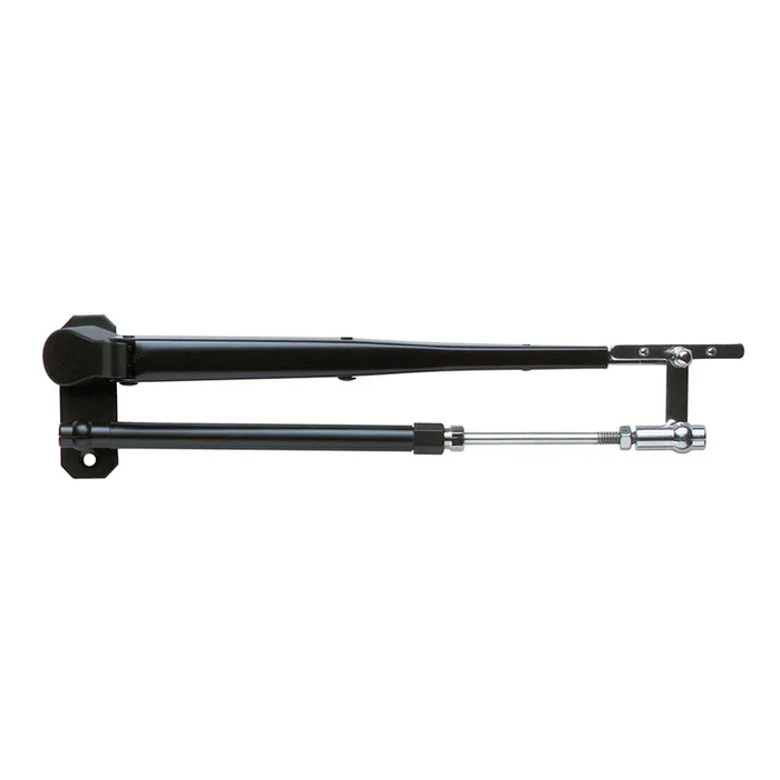 Marinco Wiper Arm, Deluxe Black Stainless Steel Pantographic – 12″-17″ Adjustable [33032A]