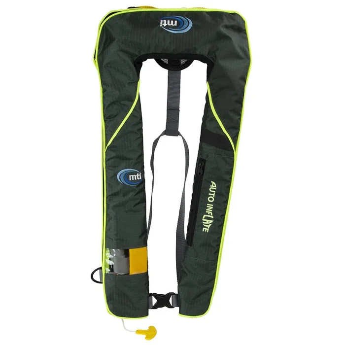 MTI Neptune Automatic Inflatable Life Vest – Midnight Green