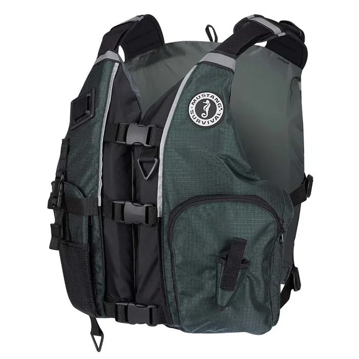 Mustang Topwater Foam Vest – Green