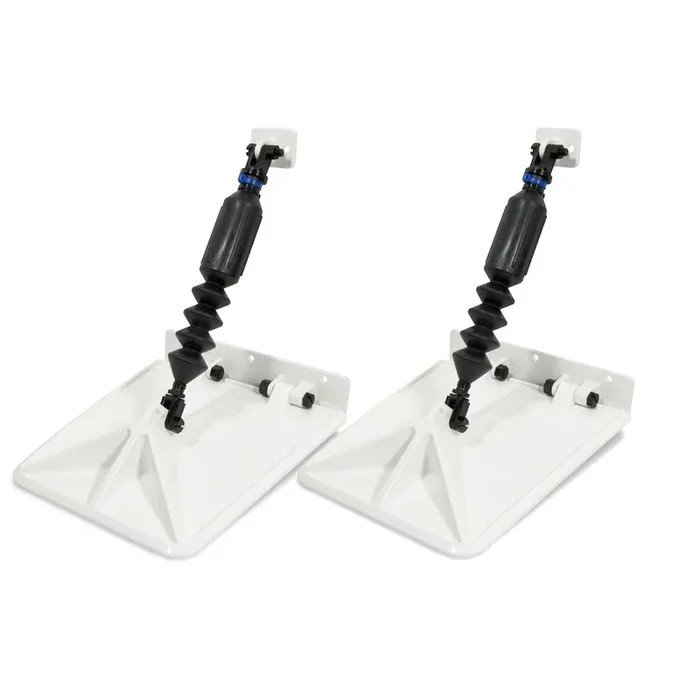 Nauticus Smart Tabs SX 9.5” x 10” – for 12-16ft Boat with 40 – 80HP – White