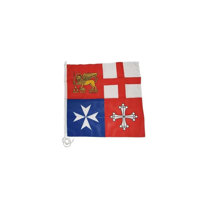 Naval Jack of the Italian Republic 80x80cm FNI5252097