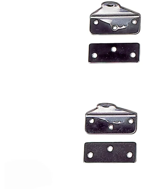 Optiparts Optimist transom gudgeons with backing plates