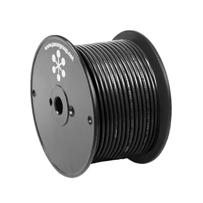 Pacer Black 12 AWG Primary Wire – 100 [WUL12BK-100]