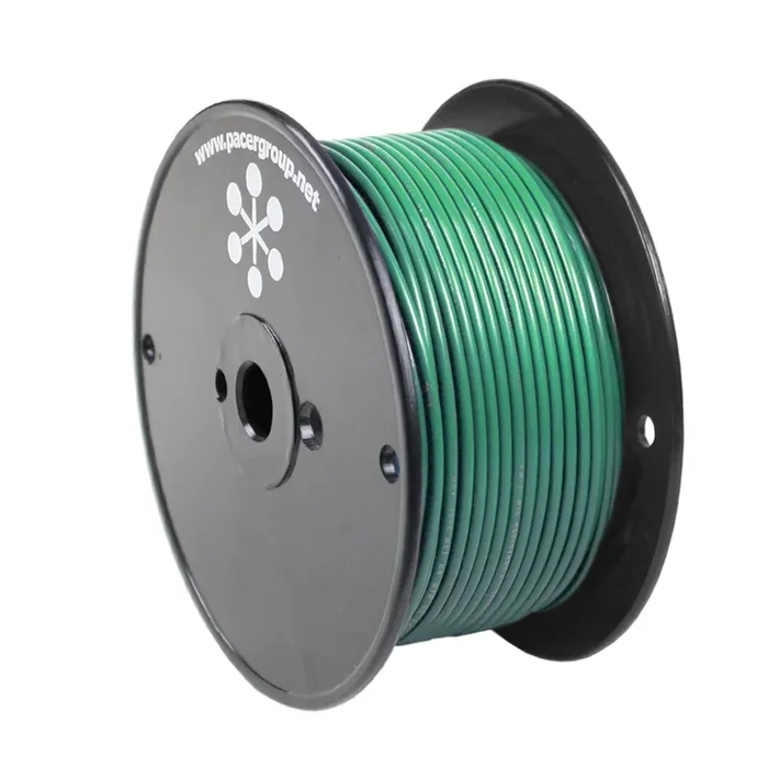 Pacer Green 12 AWG Primary Wire – 250′