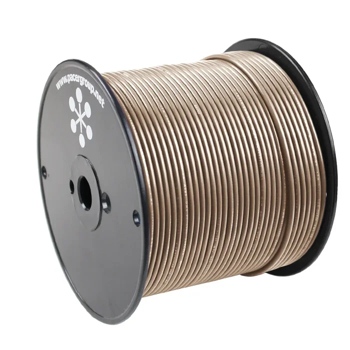 Pacer Tan 16 AWG Primary Wire – 500′
