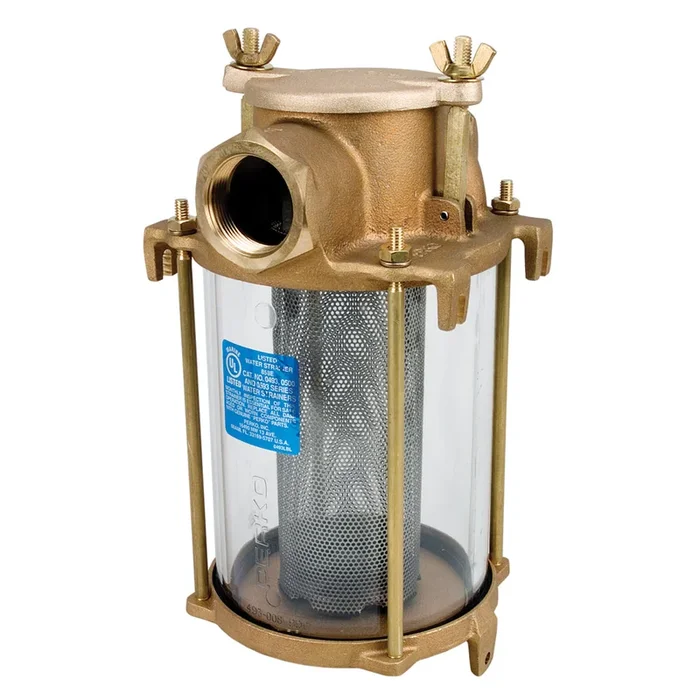 Perko 1/2″ IPS Intake Strainer Bronze Made in the USA [0493004PLB]