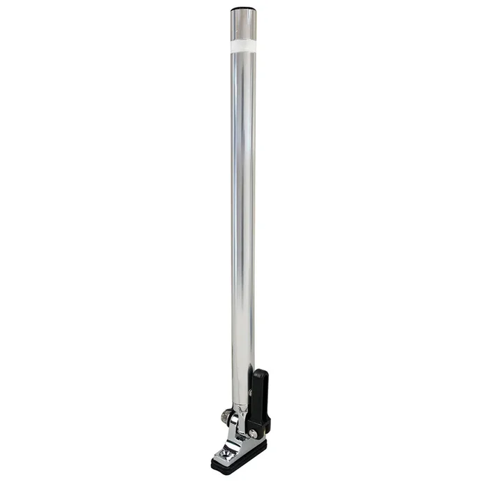 Perko 14″ Folding Mount Pole Light – White All Round Light w/Quick Adjust Mount [1672DP0ALU]