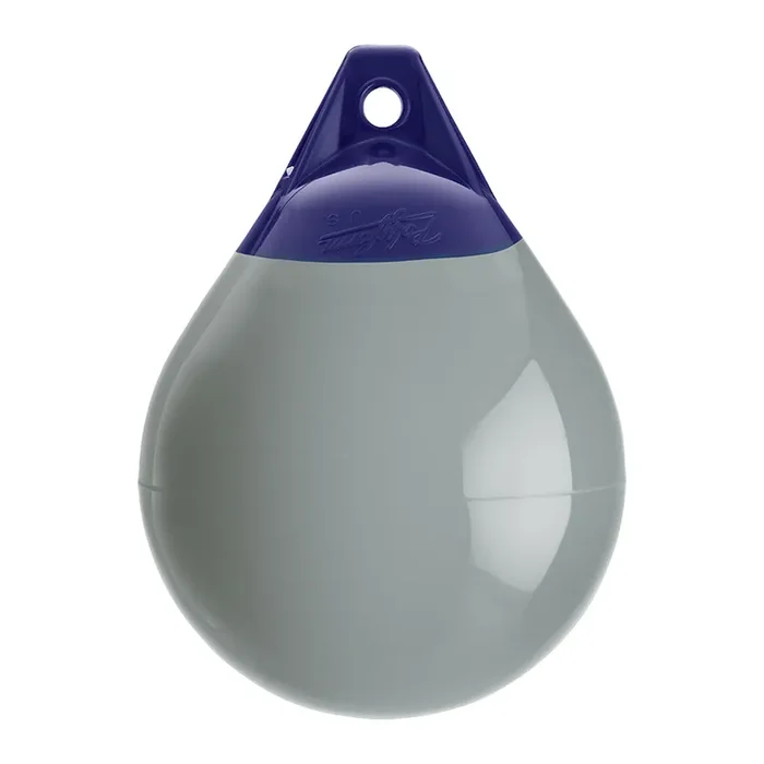 Polyform A Series Buoy A-2 – 14.5″ Diameter – Grey – Boat Size 30‘ – 40‘ – A-2-GREY