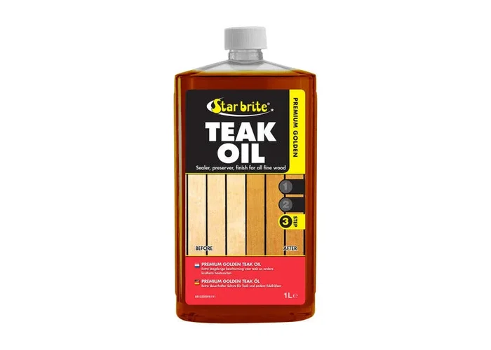 Premium Golden Teak Oil / Step 3