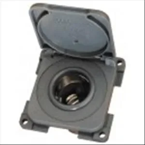 PRESA 12V AUTO (TIPO ACCENDISIGARI) CON COPERCHIO MARRONE MP12AC/M
