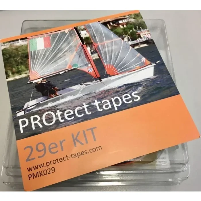 PROtect Tapes Protective Tape Kit for 29er – 10 Pieces for Complete Protection of Bow Sprit, Gennaker, Vang, and Nautical Details