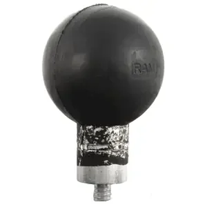 RAM Mount 1.5in Ball with 1/4in-20 Male Threaded Post for Cameras