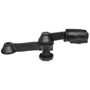 RAM Mount 12in Double Swing Arm with Open Swivel Single Socket