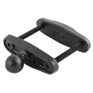 RAM Mount 2.5in Max Width Square Rail Base with 1in Diameter Ball