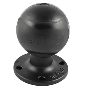 RAM Mount D Size 2.25in Ball on Round Plate with AMPS Hole Pattern