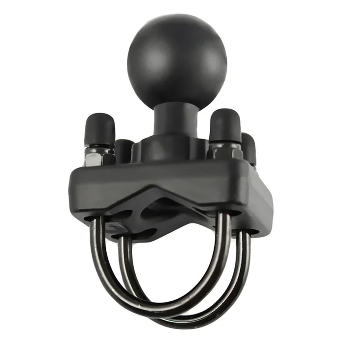 RAM Mount Double U-Bolt Ball Base f/1.25″ – 1.5″ Rails [RAM-235-1U]