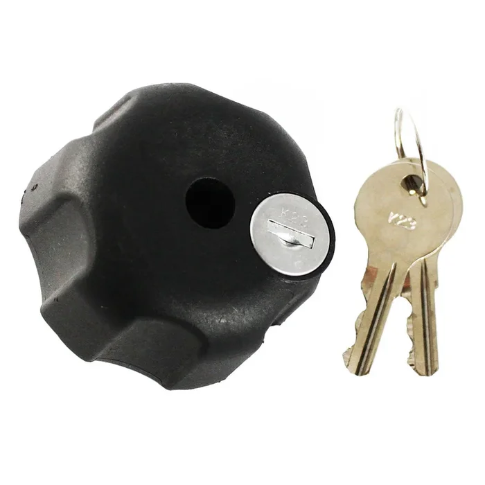 RAM Mount Knob w/Lock & 5/16″-18 Brass Hole – C-Size