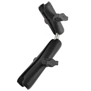 RAM Mount Standard Double Socket Arm, Long Double Socket Arm & Double Ball Adapter for 1in Balls