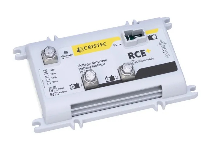 RCE+ Battery Isolator / 120 A / 2 outputs