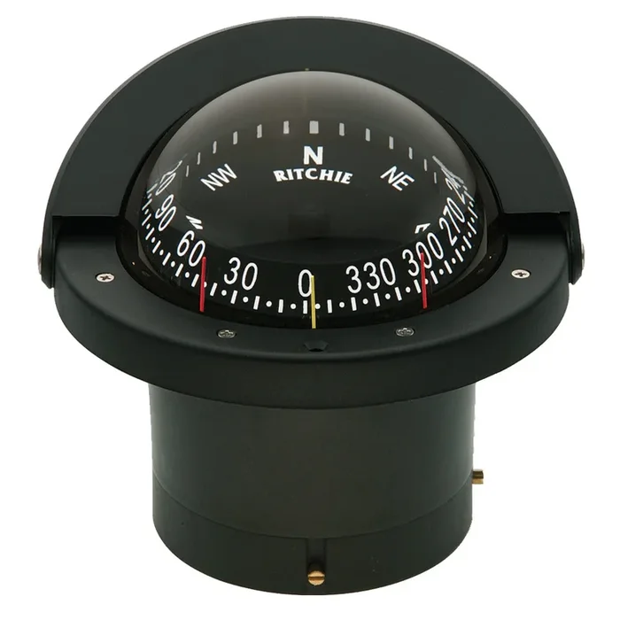 Ritchie FN-203 Navigator Compass – Flush Mount – Black [FN-203]
