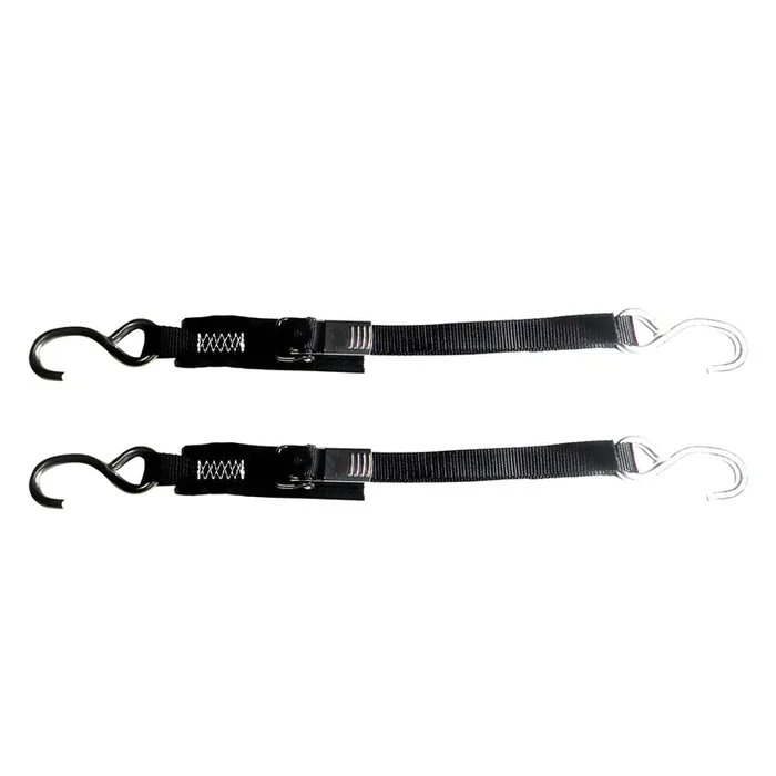 Rod Saver Stainless Steel Quick Release Transom Tie-Down – 1in x 6ft – Pair