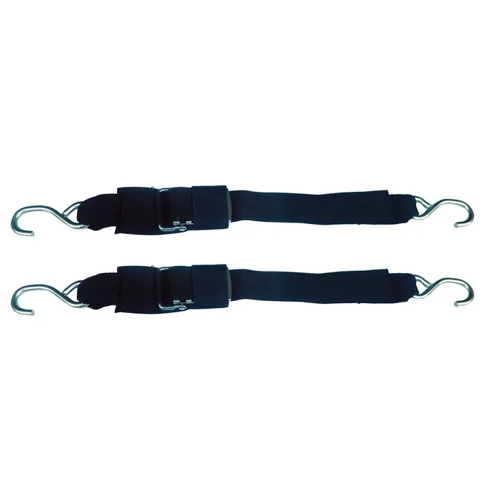 Rod Saver Stainless Steel Quick Release Transom Tie-Down – 2″ x 6′ – Pair