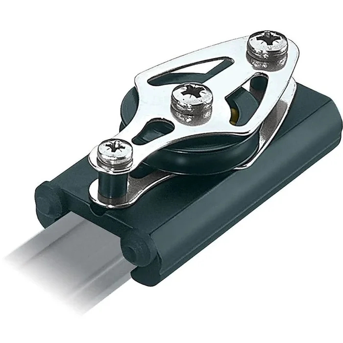 Ronstan Series 19 Control End with Sheave & Becket – Essential for Mainsheet Traveller and Genoa Sheeting Systems, 30mm Diameter, Fits Up to 6mm Rope