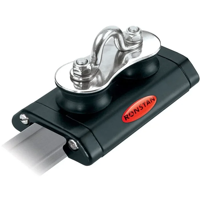 Ronstan Series 19 Traveller Car with 2 Control Sheaves – Precision Machined, Anodized for Corrosion Resistance, Smooth Performance with Torlon® Ball Bearings