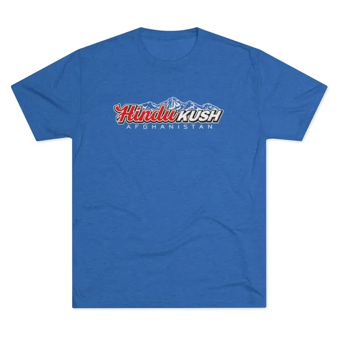 Royal Blue Hindu Kush Men‘s Tri-Blend Tee