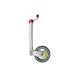 RUOTINO D’APPOGGIO GOMMA PIENA 48MM 230X80MM CERCHIO METALLO PREMIUM CON PESA