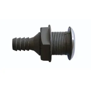 SCARICO A MARE NYLON GRIGIO/INOX 3/4”