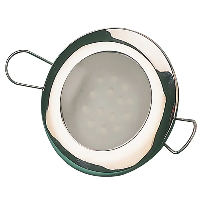 Sea-Dog LED Overhead Light 2-7/16″ – Brushed Finish – 60 Lumens – Frosted Lens – Stamped 304 Stainless Steel