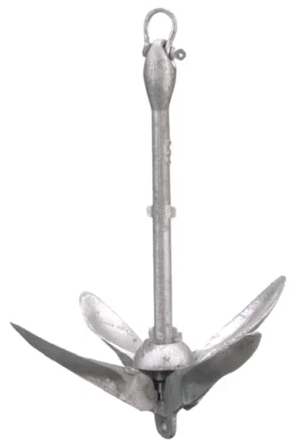 Seachoice 41040 Galvanized Folding Grapnel Anchor, 13 lbs.