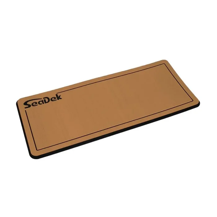 SeaDek 16” x 39″ 20mm Dual Density Large Helm Pad w/SeaDek Logo – Brushed Texture – Mocha/Black (406.4mm x 990.6mm x 20mm)
