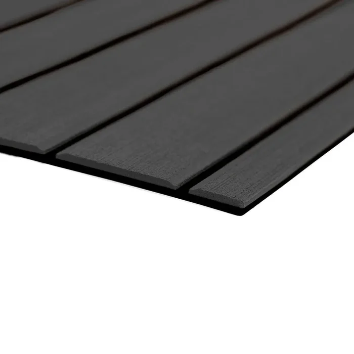 SeaDek 40″ x 80″ 6mm Teak Full Sheet – Brushed Texture – Dark Grey/Black (1016mm x 2032mm x 6mm) [32279-80067]