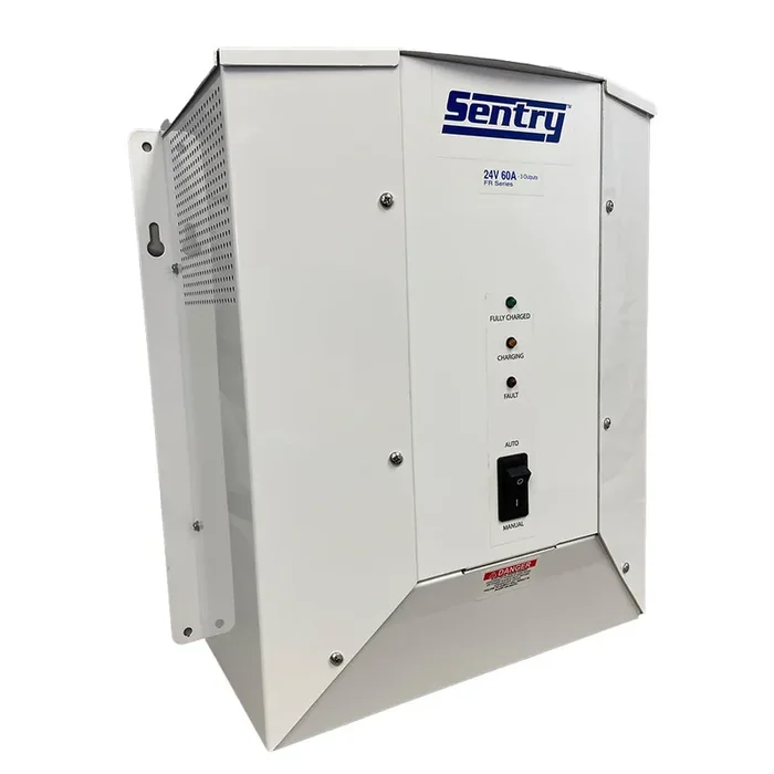 Sentry Marine Battery Charger 115/230V Input 24VDC – 60A – 3-Bank – SFR2460/3X