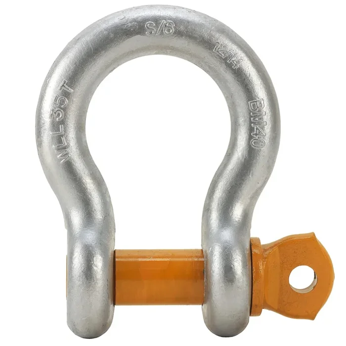 SHACKLE BOW 5MM GRADE S SCREW PIN BROWN 0.34