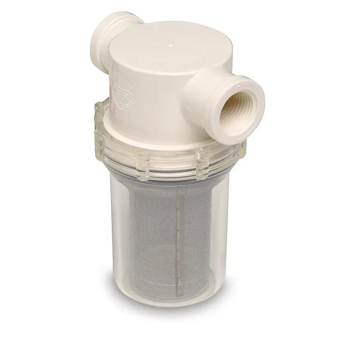 Shurflo by Pentair 1/2″ Raw Water Strainer – 50 Mesh Screen – 253-120-01