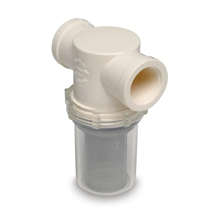 Shurflo by Pentair 1″ Raw Water Strainer – 50 Mesh Screen – 253-320-01