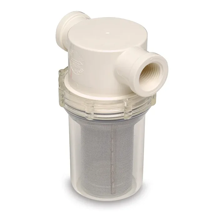 Shurflo by Pentair 3/4″ Raw Water Strainer – 50 Mesh Screen – 253-220-01