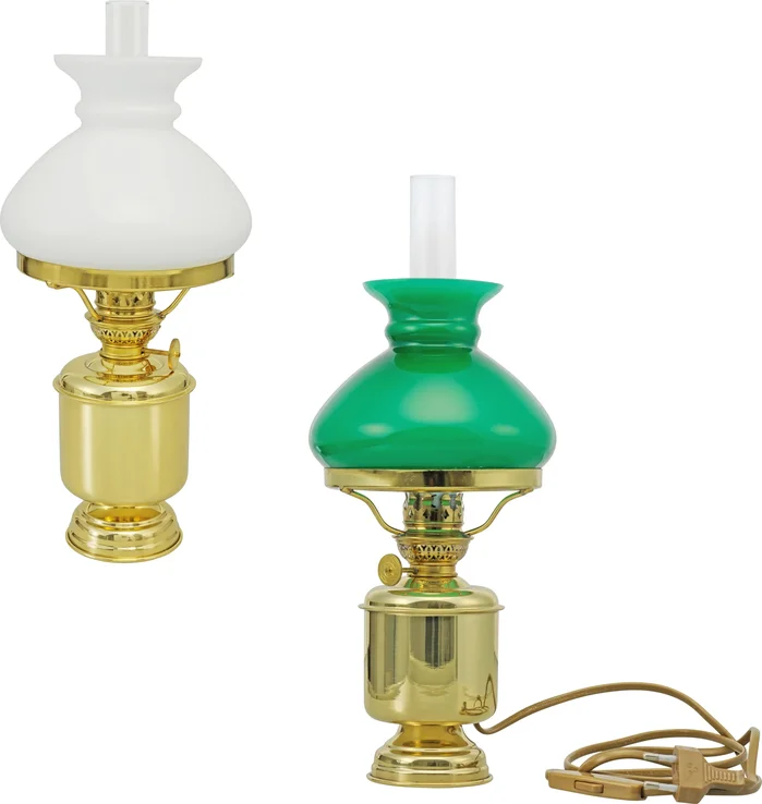 Small table lamp with VESTA shade DHR