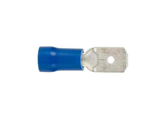 Spade Connector Male / blue / 1.5 – 2.5 mm² / pack of 20