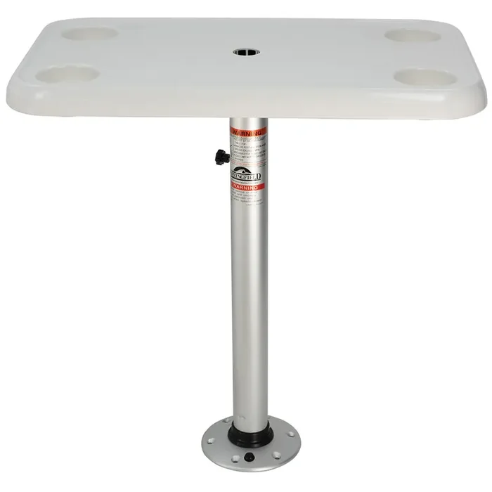 Springfield 16″ x 28″ Rectangle Table Package – White Thread-Lock – 1690107