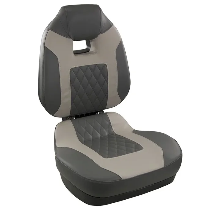 Springfield Fish Pro II High Back Folding Seat – Charcoal/Grey